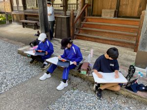 ５月19日（火）写生会が行われました