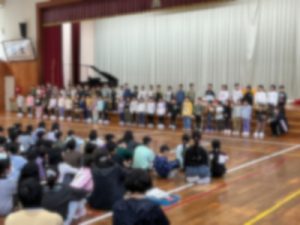 1年生を迎える会