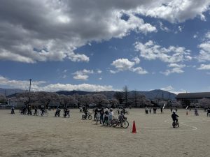 4月16日（水）交通安全教室がありました。