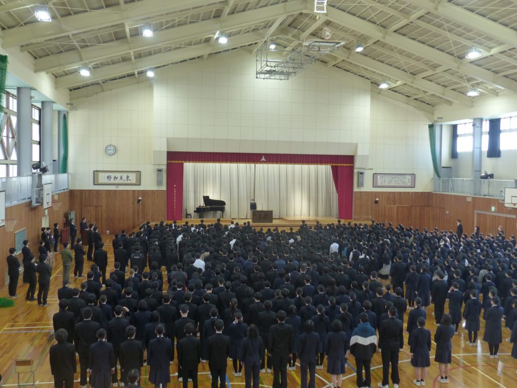 3学期終業式がありました。