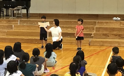 入学式、運動会、給食・掃除がんばったよ！…1学期終業式