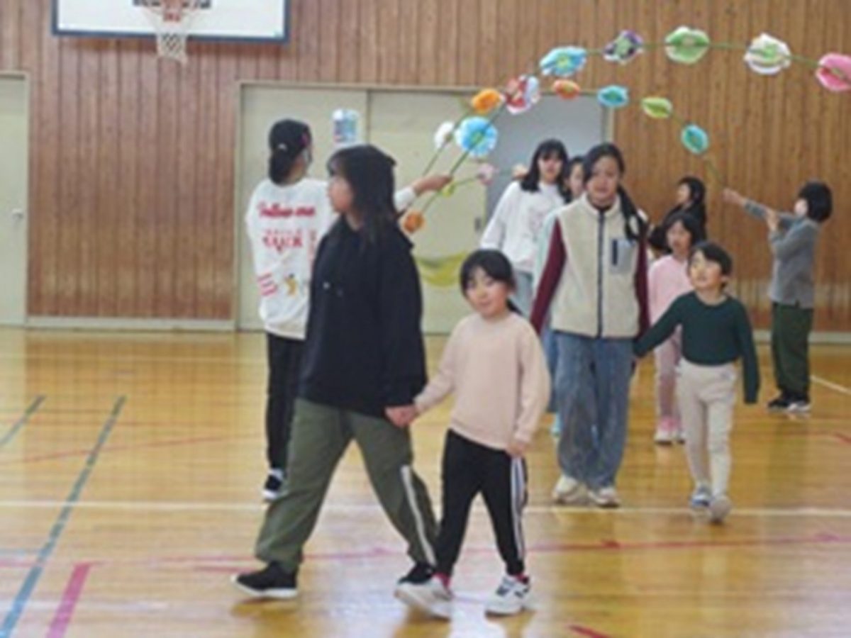 「1年生をむかえる会」がありました